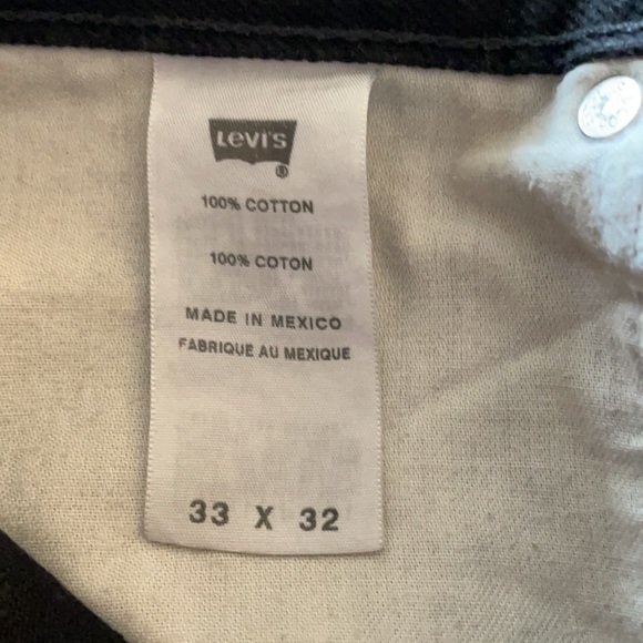 Black slim fit Levi’s red tag - Picture 3 of 4